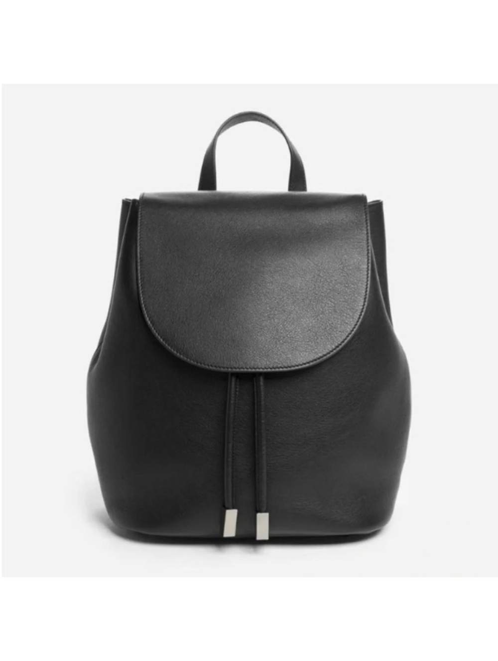 Everlane The Petra Italian Leather Backpack Black